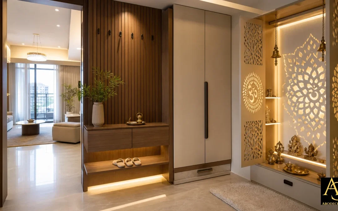 How to Design Functional Foyers and Compact Pooja Spaces in Greater Noida West Apartments